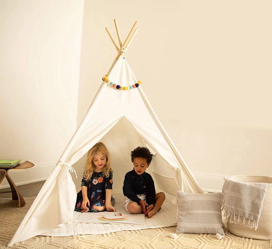Castle of Dreams: Teepee and Ball Park, the Play Palace for Princesses and Princes