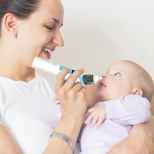 Aspirador Nasal Elétrico Silencioso: Solução Eficaz para a Congestão do Bebé