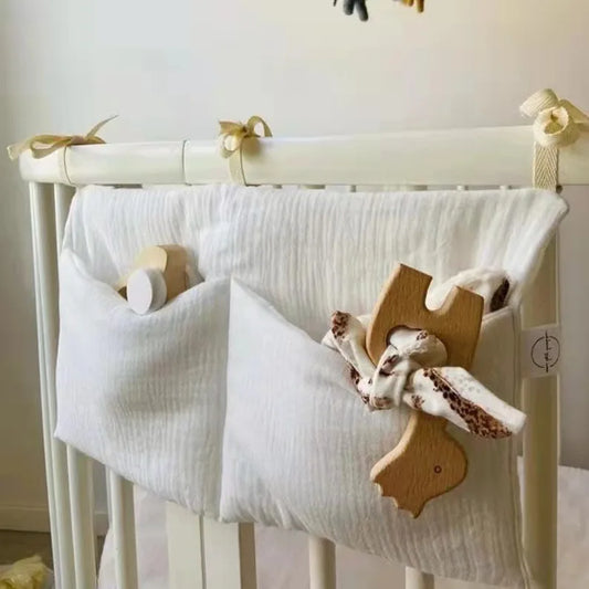 Magic Organizer: Multifunctional Baby Crib Storage Bag